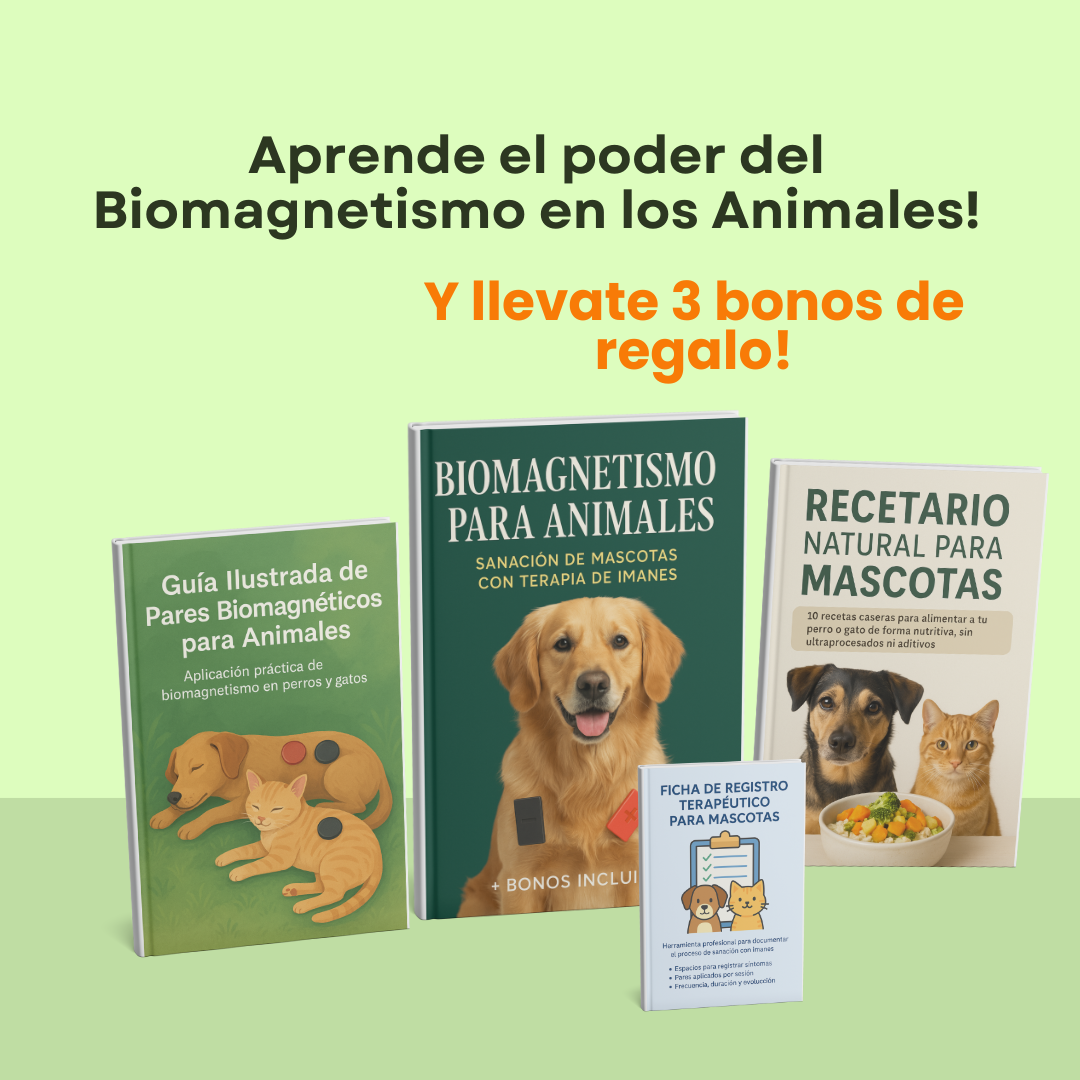 Aprende el poder del Biomagnetismo en tus animales!